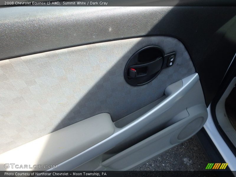 Summit White / Dark Gray 2008 Chevrolet Equinox LS AWD