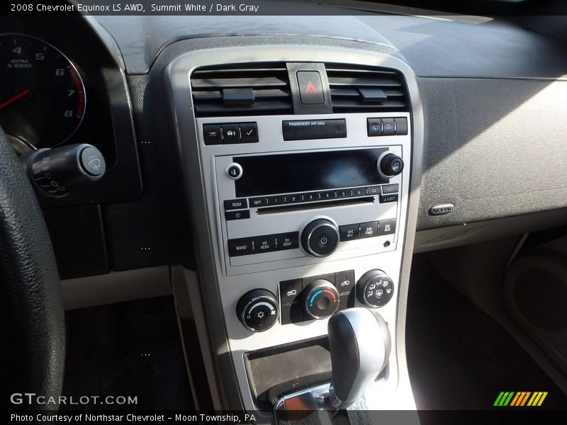Summit White / Dark Gray 2008 Chevrolet Equinox LS AWD