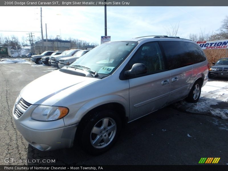 Bright Silver Metallic / Medium Slate Gray 2006 Dodge Grand Caravan SXT