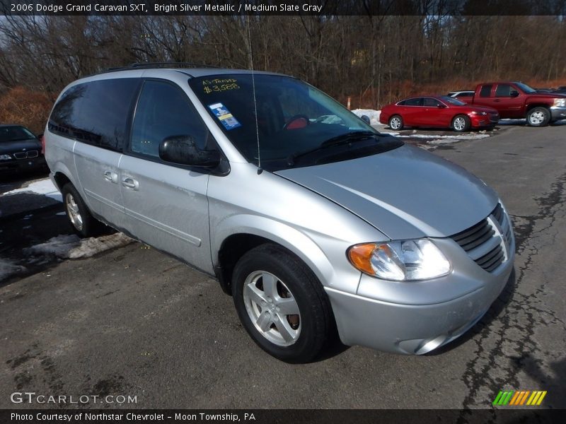 Bright Silver Metallic / Medium Slate Gray 2006 Dodge Grand Caravan SXT
