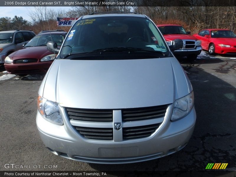 Bright Silver Metallic / Medium Slate Gray 2006 Dodge Grand Caravan SXT