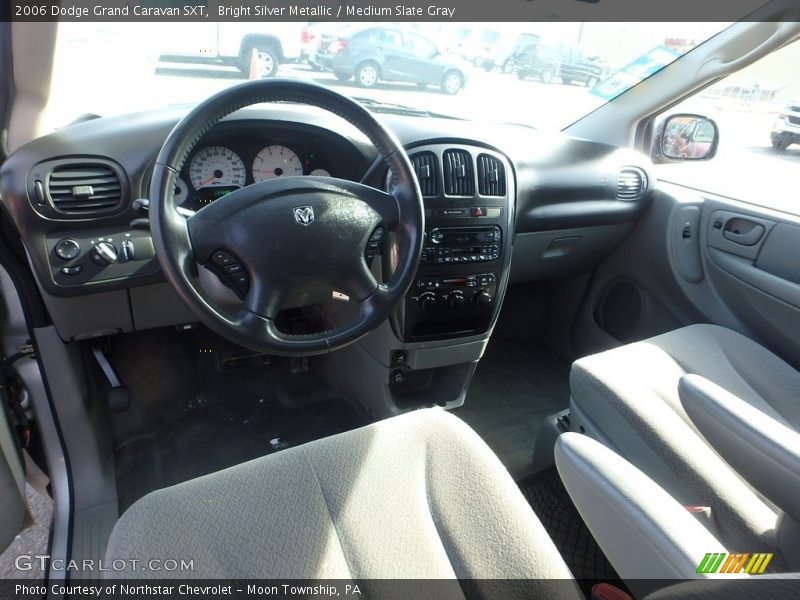 Bright Silver Metallic / Medium Slate Gray 2006 Dodge Grand Caravan SXT