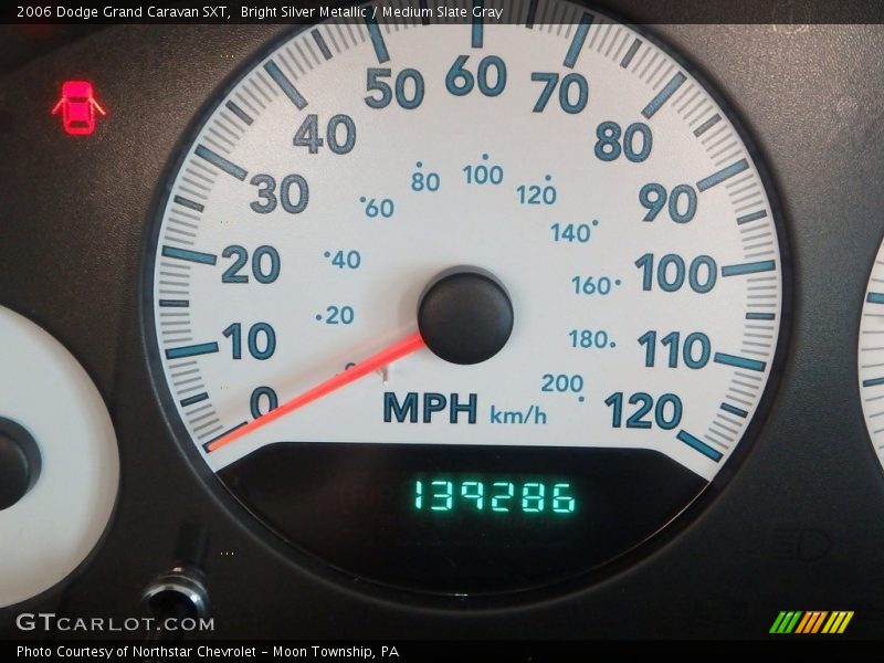 Bright Silver Metallic / Medium Slate Gray 2006 Dodge Grand Caravan SXT