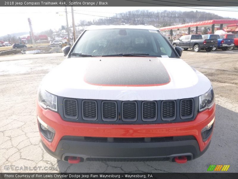 Spitfire Orange / Black 2018 Jeep Compass Trailhawk 4x4