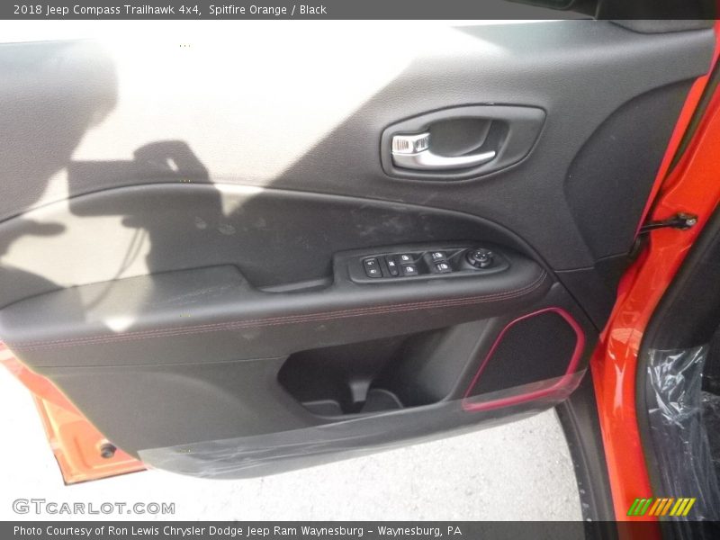 Spitfire Orange / Black 2018 Jeep Compass Trailhawk 4x4