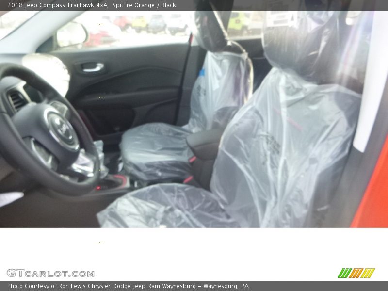 Spitfire Orange / Black 2018 Jeep Compass Trailhawk 4x4