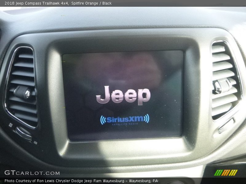 Spitfire Orange / Black 2018 Jeep Compass Trailhawk 4x4