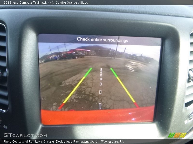 Spitfire Orange / Black 2018 Jeep Compass Trailhawk 4x4