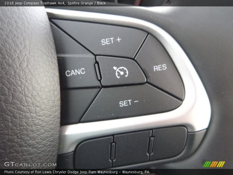 Spitfire Orange / Black 2018 Jeep Compass Trailhawk 4x4