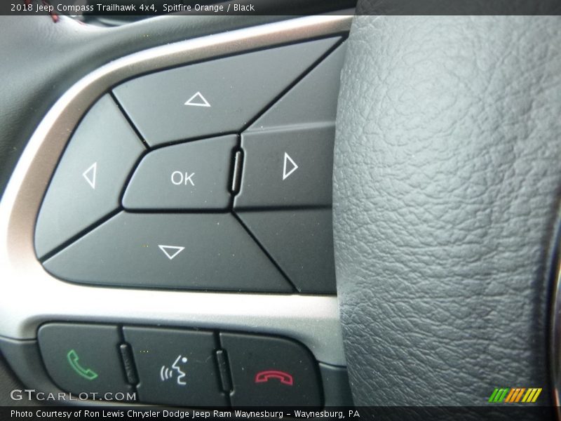 Spitfire Orange / Black 2018 Jeep Compass Trailhawk 4x4