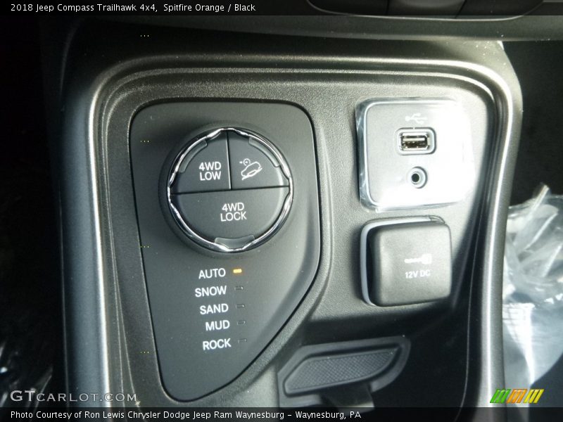 Spitfire Orange / Black 2018 Jeep Compass Trailhawk 4x4