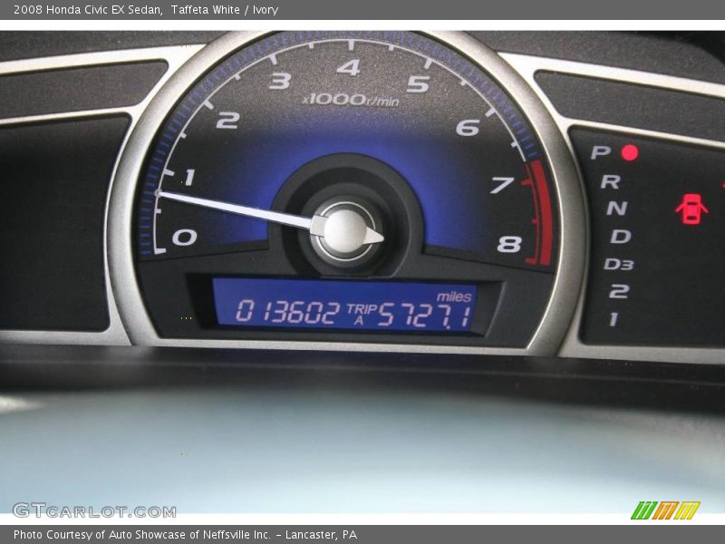 Taffeta White / Ivory 2008 Honda Civic EX Sedan