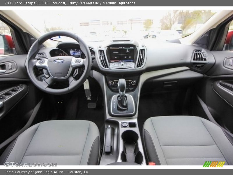 Ruby Red Metallic / Medium Light Stone 2013 Ford Escape SE 1.6L EcoBoost