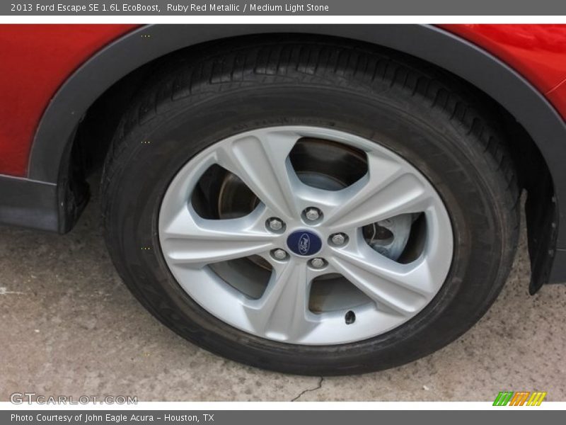 Ruby Red Metallic / Medium Light Stone 2013 Ford Escape SE 1.6L EcoBoost