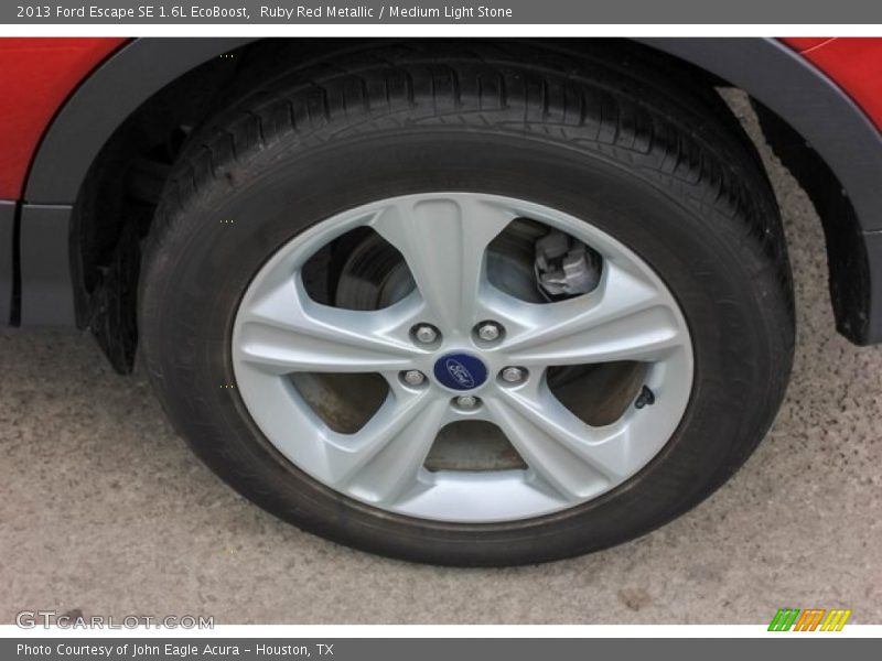 Ruby Red Metallic / Medium Light Stone 2013 Ford Escape SE 1.6L EcoBoost