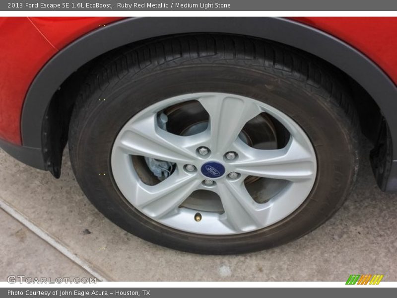 Ruby Red Metallic / Medium Light Stone 2013 Ford Escape SE 1.6L EcoBoost