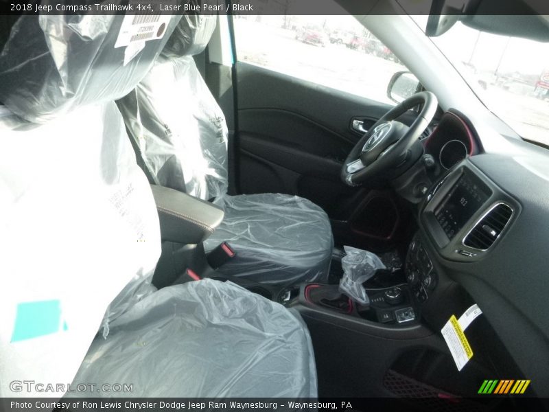 Laser Blue Pearl / Black 2018 Jeep Compass Trailhawk 4x4