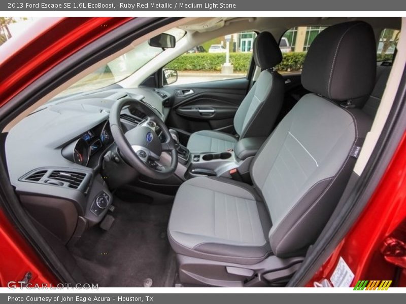Ruby Red Metallic / Medium Light Stone 2013 Ford Escape SE 1.6L EcoBoost