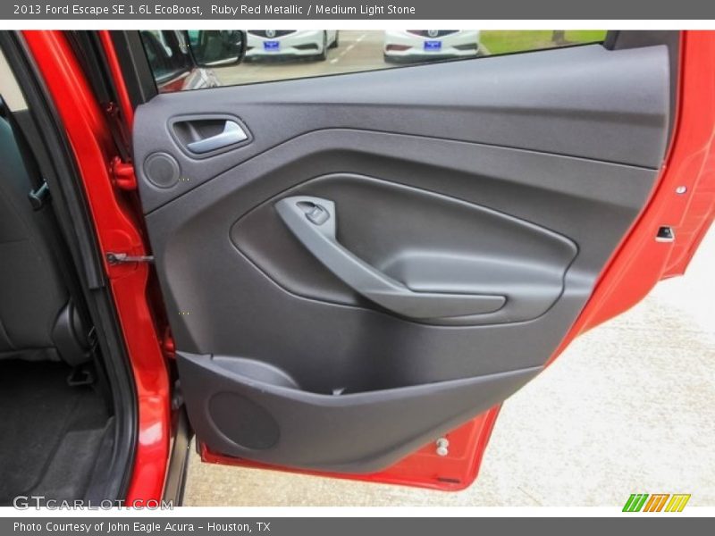 Ruby Red Metallic / Medium Light Stone 2013 Ford Escape SE 1.6L EcoBoost