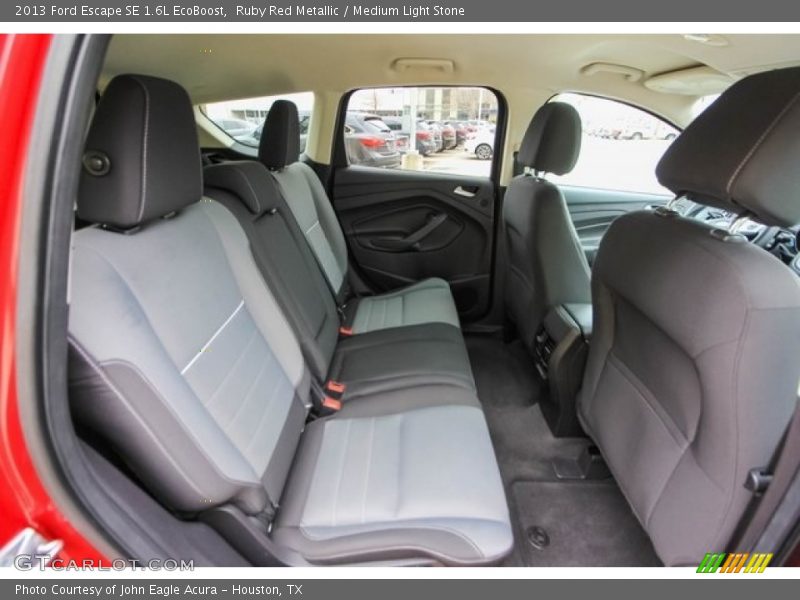 Ruby Red Metallic / Medium Light Stone 2013 Ford Escape SE 1.6L EcoBoost