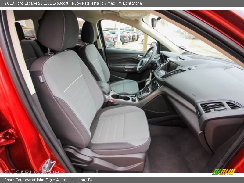 Ruby Red Metallic / Medium Light Stone 2013 Ford Escape SE 1.6L EcoBoost