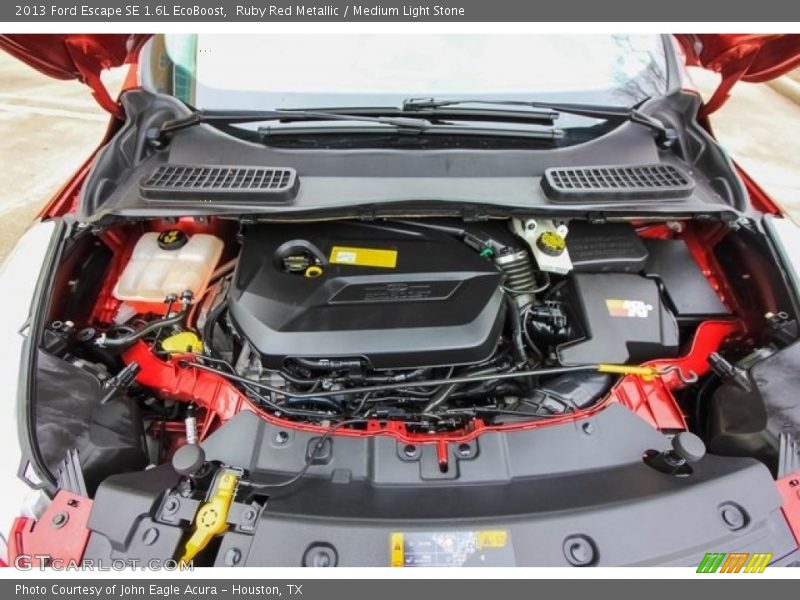 Ruby Red Metallic / Medium Light Stone 2013 Ford Escape SE 1.6L EcoBoost
