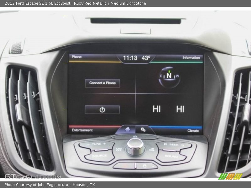 Ruby Red Metallic / Medium Light Stone 2013 Ford Escape SE 1.6L EcoBoost