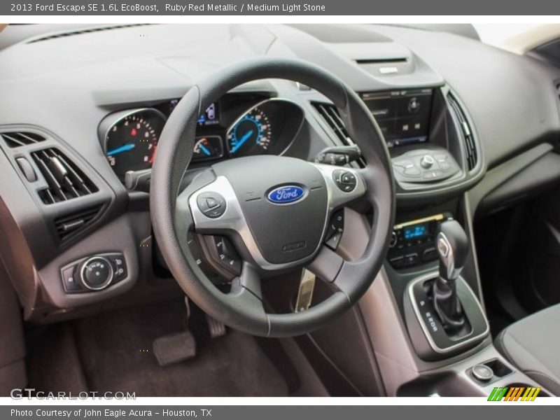 Ruby Red Metallic / Medium Light Stone 2013 Ford Escape SE 1.6L EcoBoost