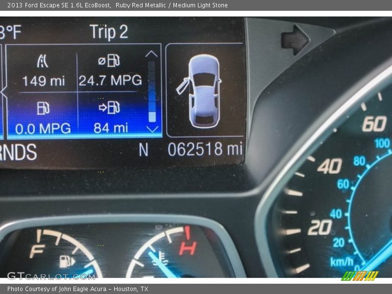 Ruby Red Metallic / Medium Light Stone 2013 Ford Escape SE 1.6L EcoBoost