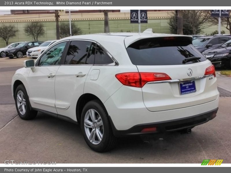 White Diamond Pearl / Parchment 2013 Acura RDX Technology