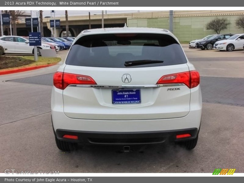 White Diamond Pearl / Parchment 2013 Acura RDX Technology