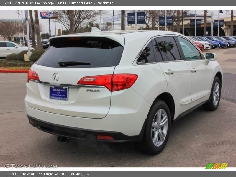 White Diamond Pearl / Parchment 2013 Acura RDX Technology