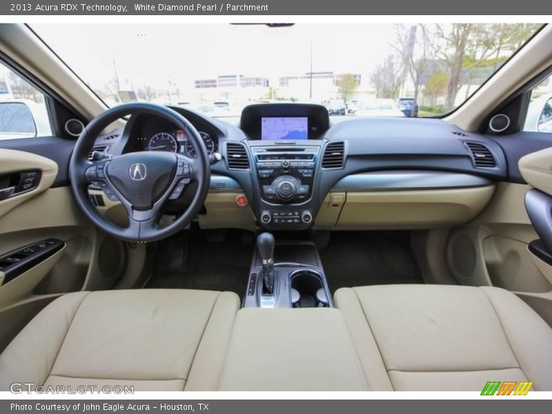 White Diamond Pearl / Parchment 2013 Acura RDX Technology