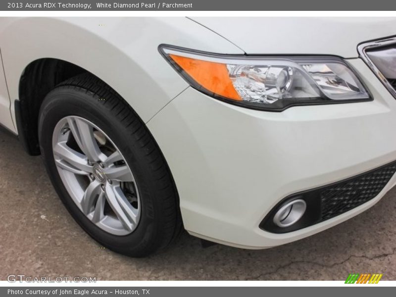 White Diamond Pearl / Parchment 2013 Acura RDX Technology