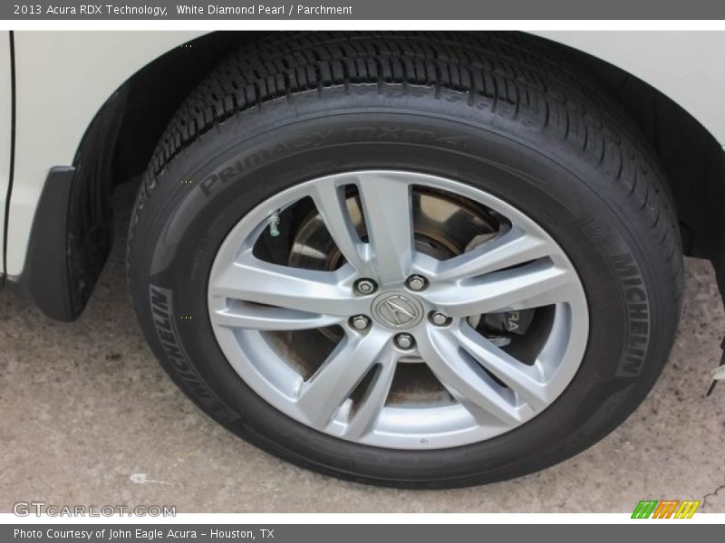 White Diamond Pearl / Parchment 2013 Acura RDX Technology