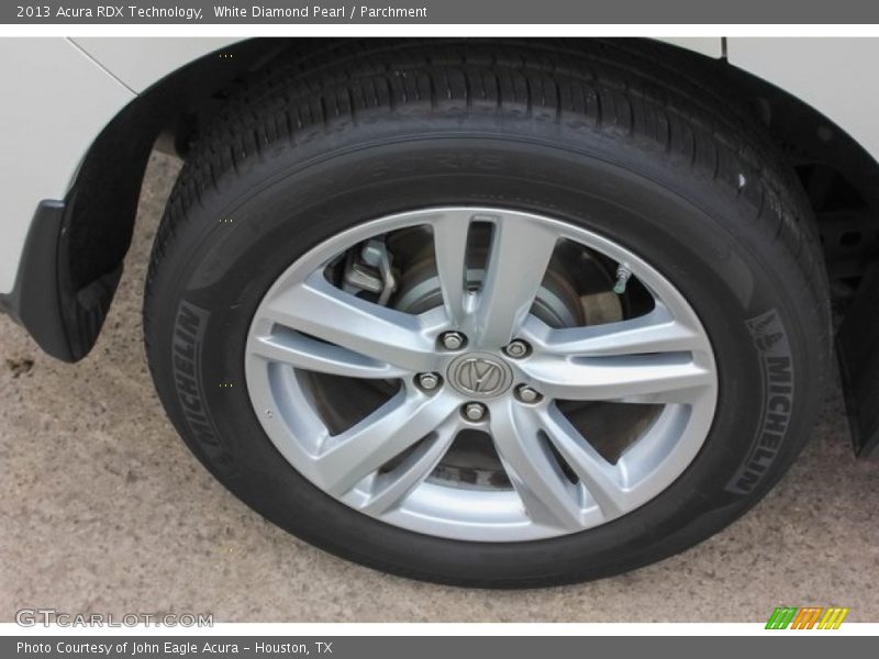 White Diamond Pearl / Parchment 2013 Acura RDX Technology