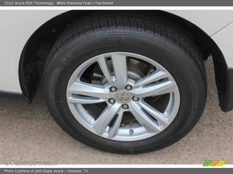 White Diamond Pearl / Parchment 2013 Acura RDX Technology
