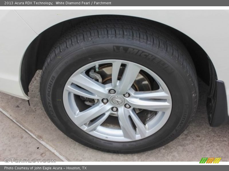 White Diamond Pearl / Parchment 2013 Acura RDX Technology