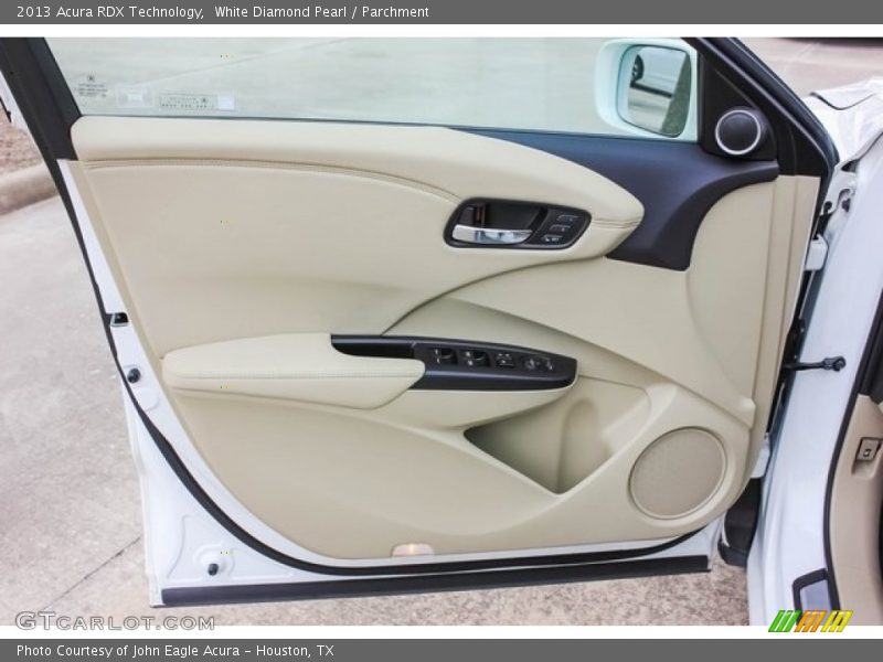 White Diamond Pearl / Parchment 2013 Acura RDX Technology