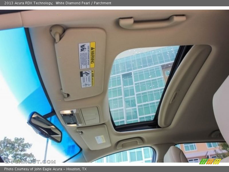 White Diamond Pearl / Parchment 2013 Acura RDX Technology