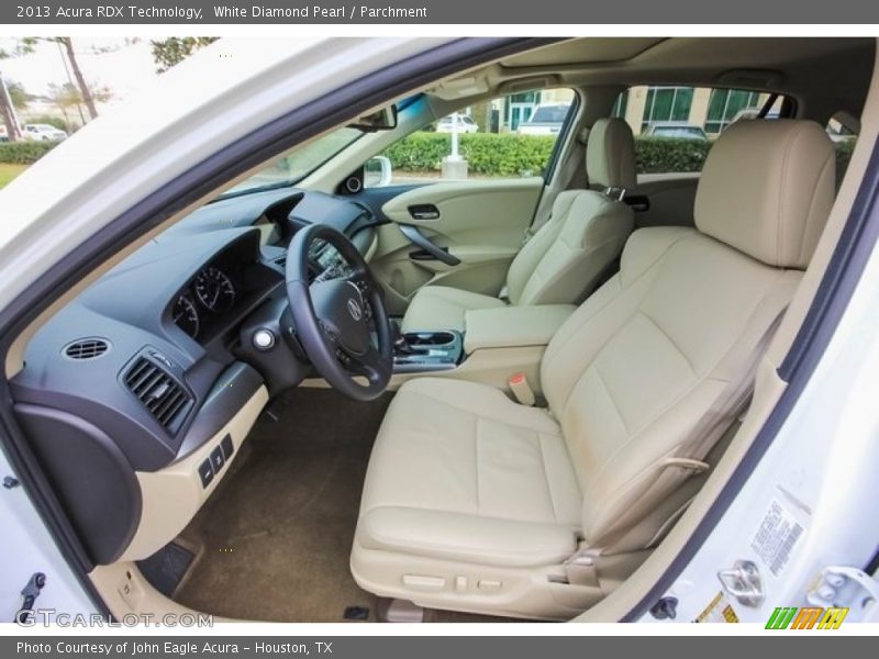 White Diamond Pearl / Parchment 2013 Acura RDX Technology
