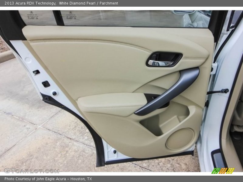 White Diamond Pearl / Parchment 2013 Acura RDX Technology