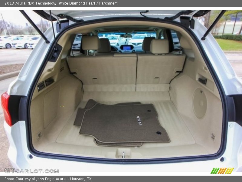 White Diamond Pearl / Parchment 2013 Acura RDX Technology