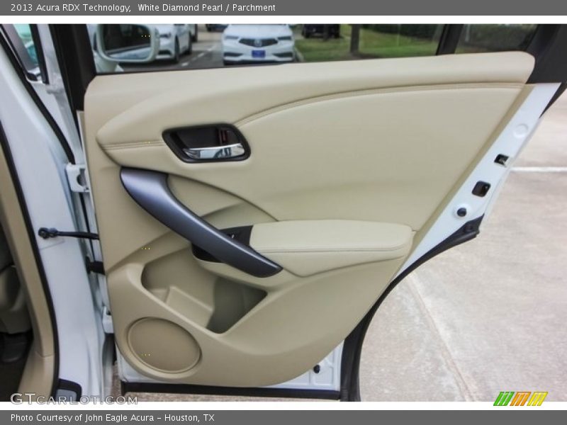 White Diamond Pearl / Parchment 2013 Acura RDX Technology