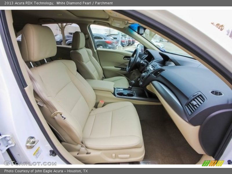 White Diamond Pearl / Parchment 2013 Acura RDX Technology