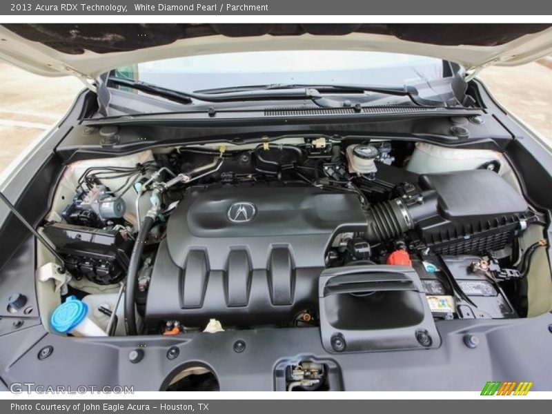 White Diamond Pearl / Parchment 2013 Acura RDX Technology