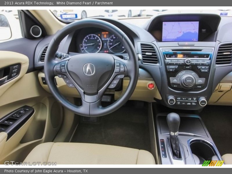 White Diamond Pearl / Parchment 2013 Acura RDX Technology