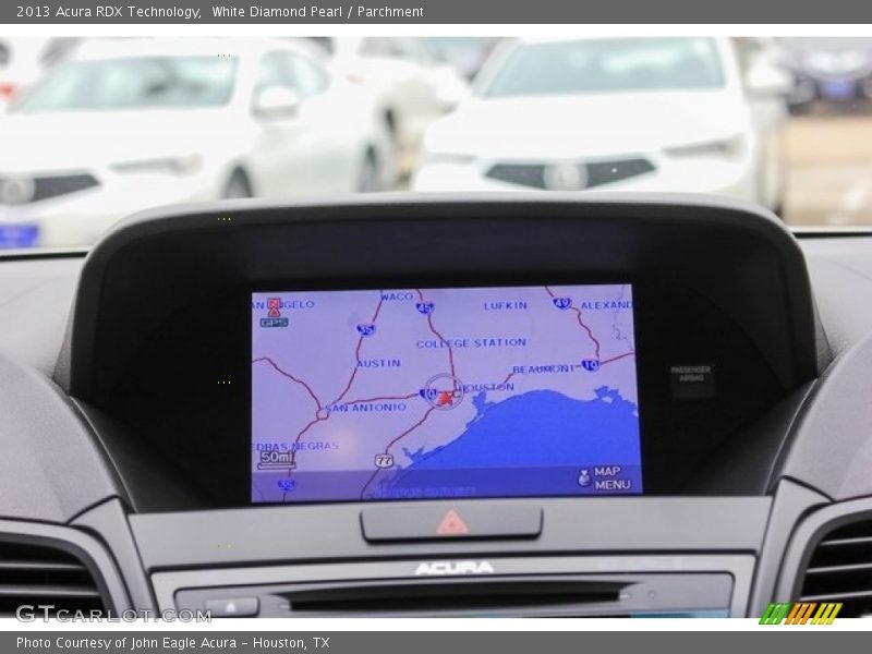 White Diamond Pearl / Parchment 2013 Acura RDX Technology