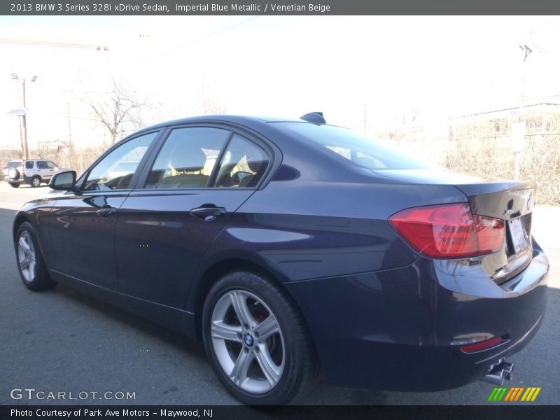 Imperial Blue Metallic / Venetian Beige 2013 BMW 3 Series 328i xDrive Sedan