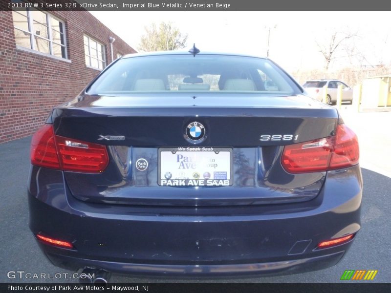 Imperial Blue Metallic / Venetian Beige 2013 BMW 3 Series 328i xDrive Sedan